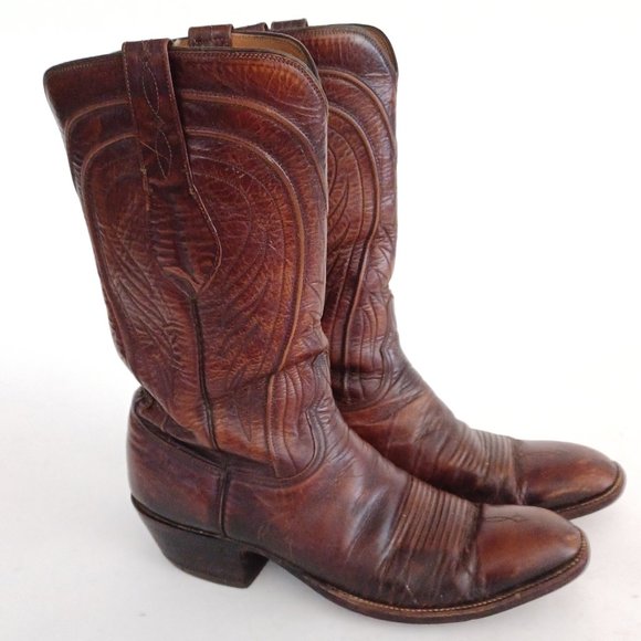 Lucchese Brown Cowboy & Western Boots